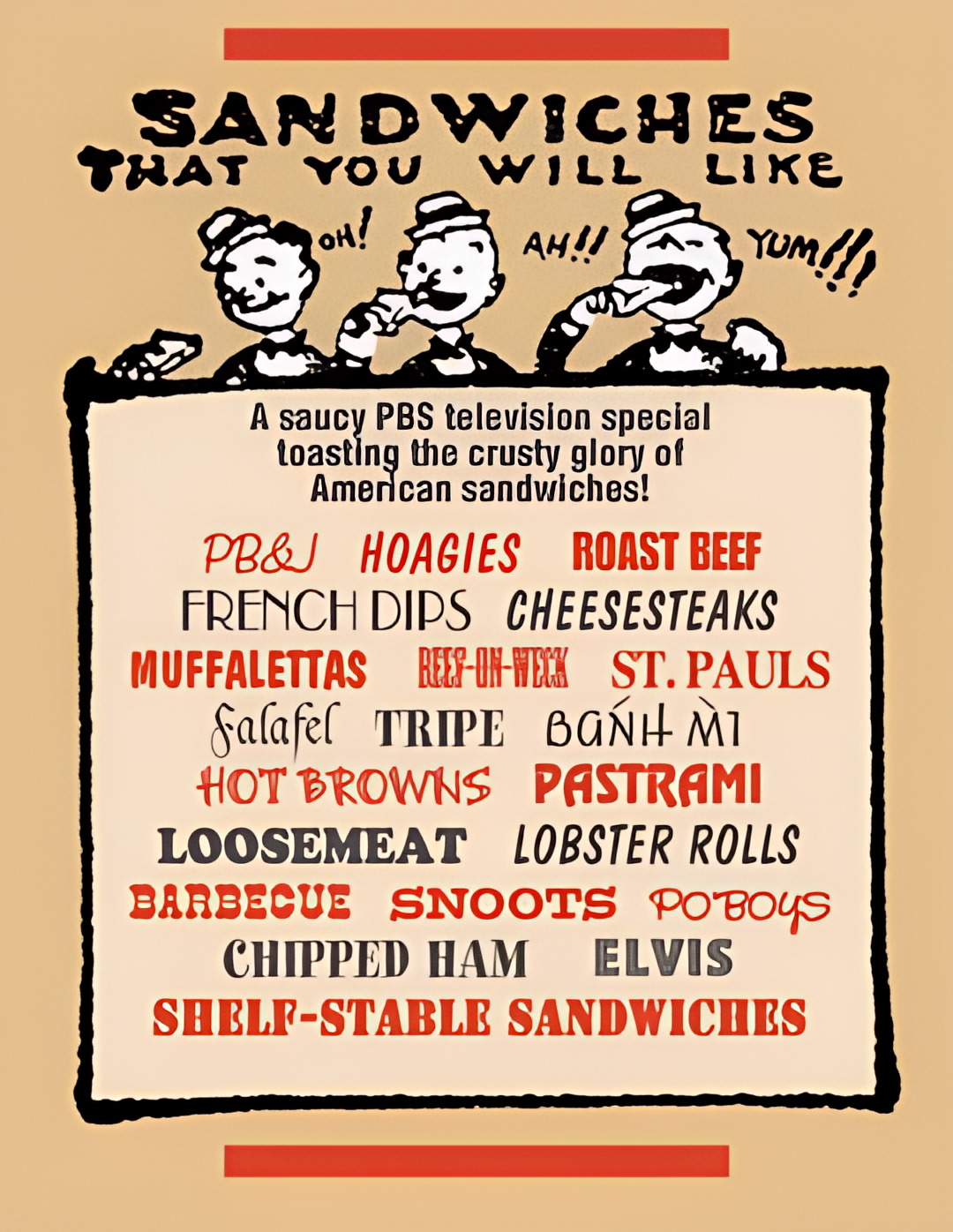 我们都爱三明治